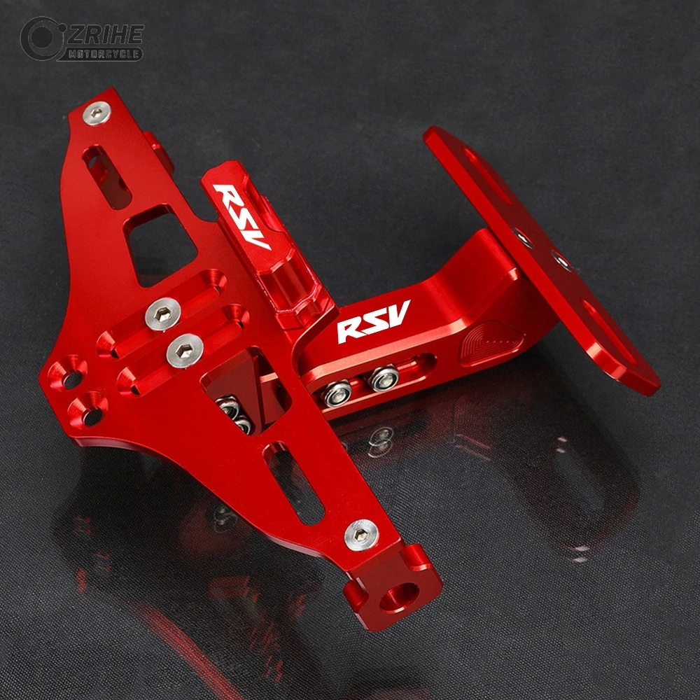 For APRILIA RSV RSV R RSV4 RSV4R RSV MILLES All year 2023 License Plate Holder Number Plate Frame LED Light Bracket turn signal - Image 6