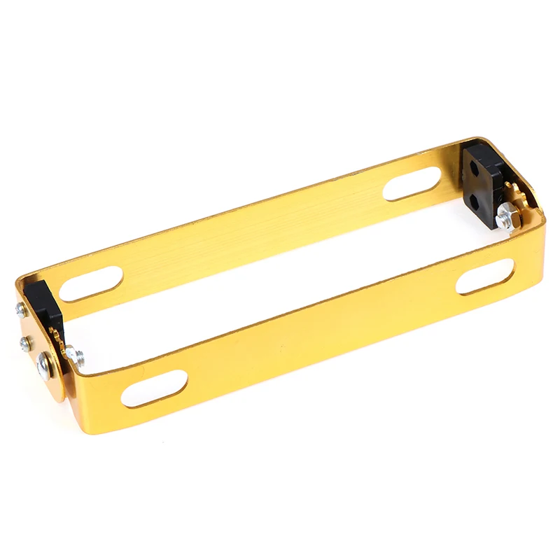 Universal Motorcycle Car License Plate Frame Aluminum Power Racing Auto Adjustable Angle Metal License Plate Holder Bracket - Image 7