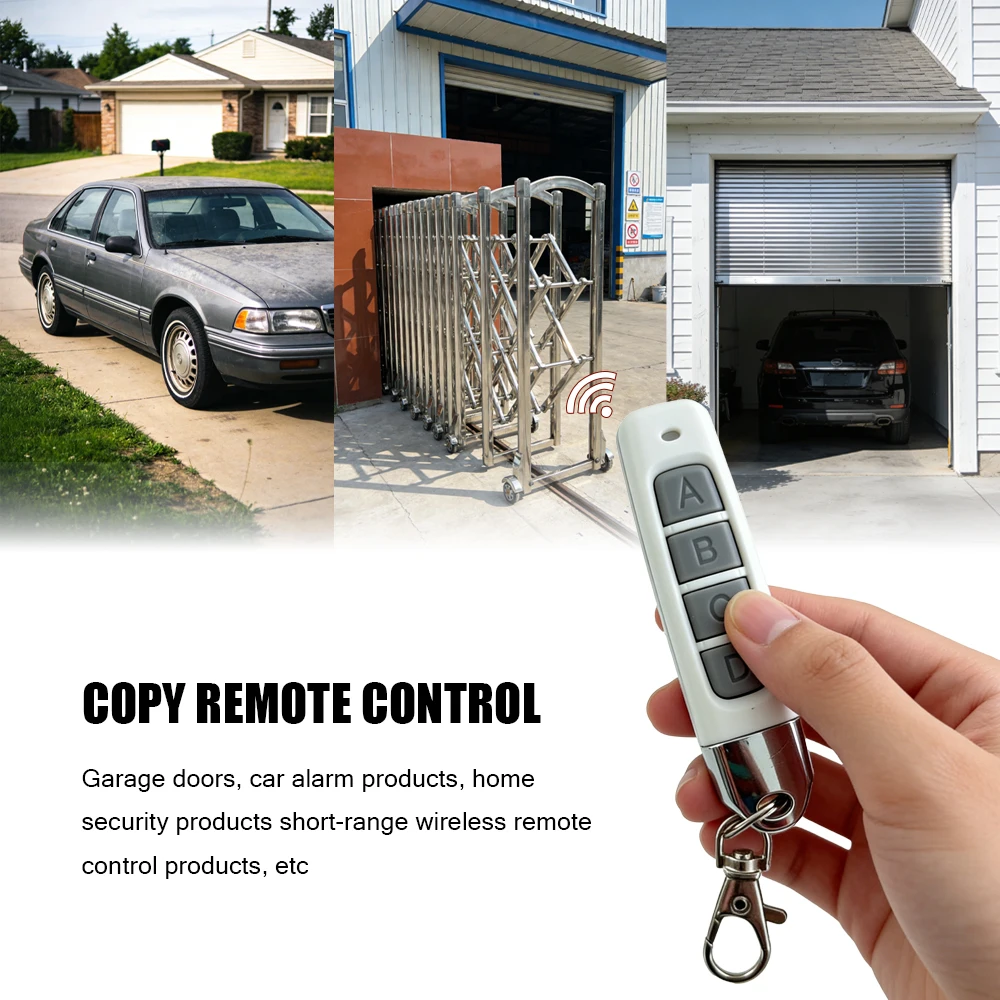 Mini Thumb Size 433.92MHz RF Clone Remote Control, Universal Code Transmitter for Garage Door Roller Shutter Electric Gate - Image 5