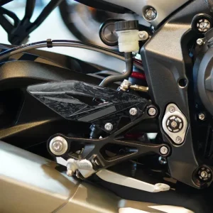 Sensational Foot Pedal Heel Guard Plates Decoration Motorcycle Guard Plates Decoration Guard Plates Decoration for Triumph B