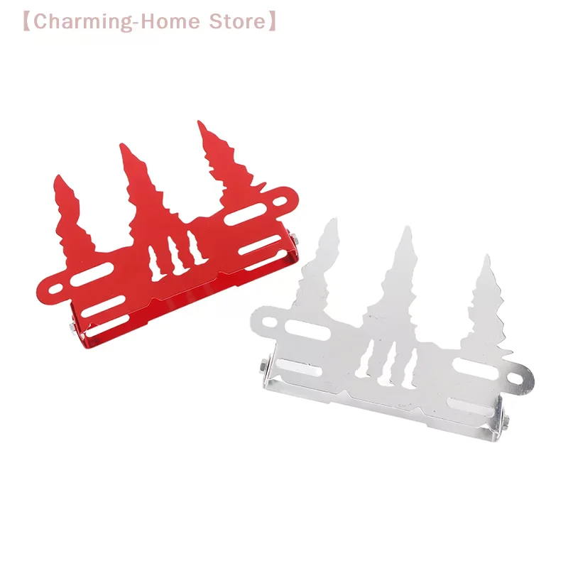 Motorcycle License Plate Holder Motocross Motorcycle Modification Part Electric Vehicle License Plate Holder Frame Movable Plate - Image 3