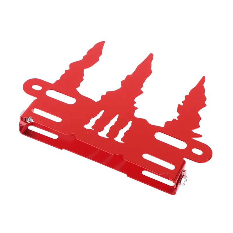 Motorcycle License Plate Holder Motocross Motorcycle Modification Part Electric Vehicle License Plate Holder Frame Movable Plate - Image 9