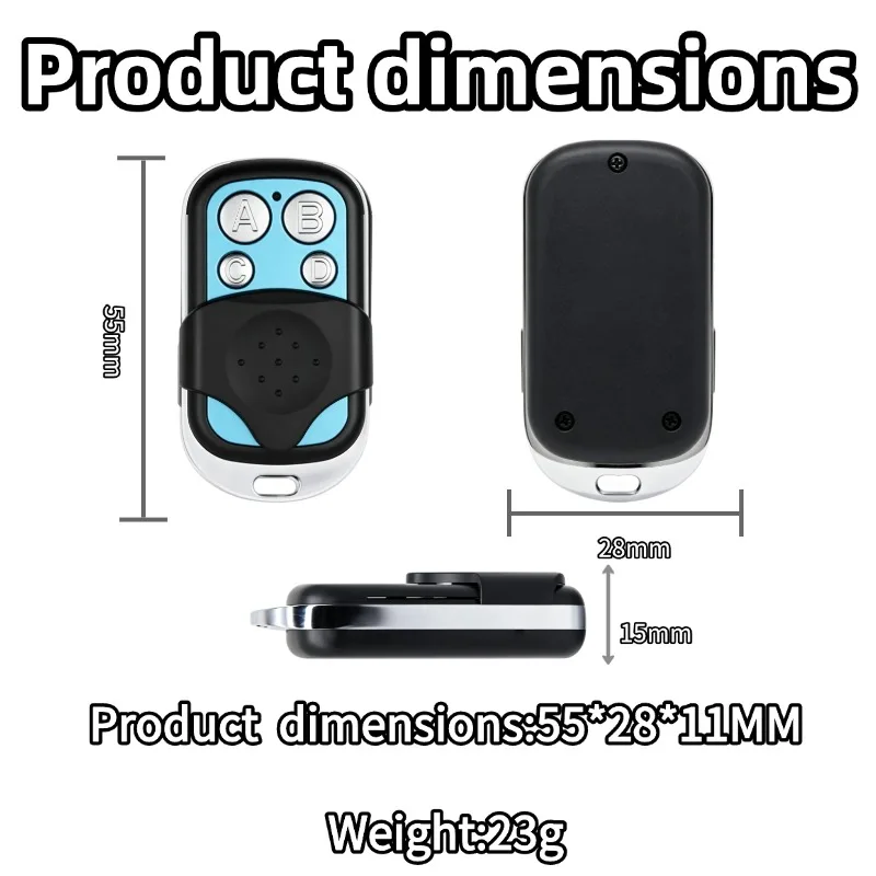 433Mhz Universal Wireless Remote Control Switch DC12V 4CH Relay Receiver Module and 4-Channel RF 433 Mhz Transmitter For Light/ - Image 5