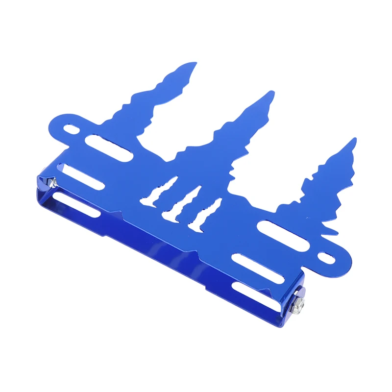 Motorcycle License Plate Holder Motocross Motorcycle Modification Part Electric Vehicle License Plate Holder Frame Movable Plate - Image 11