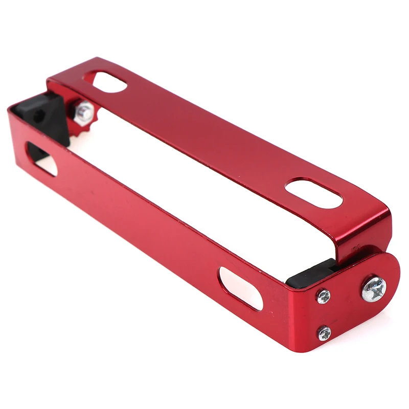 Universal Motorcycle Car License Plate Frame Aluminum Power Racing Auto Adjustable Angle Metal License Plate Holder Bracket - Image 11