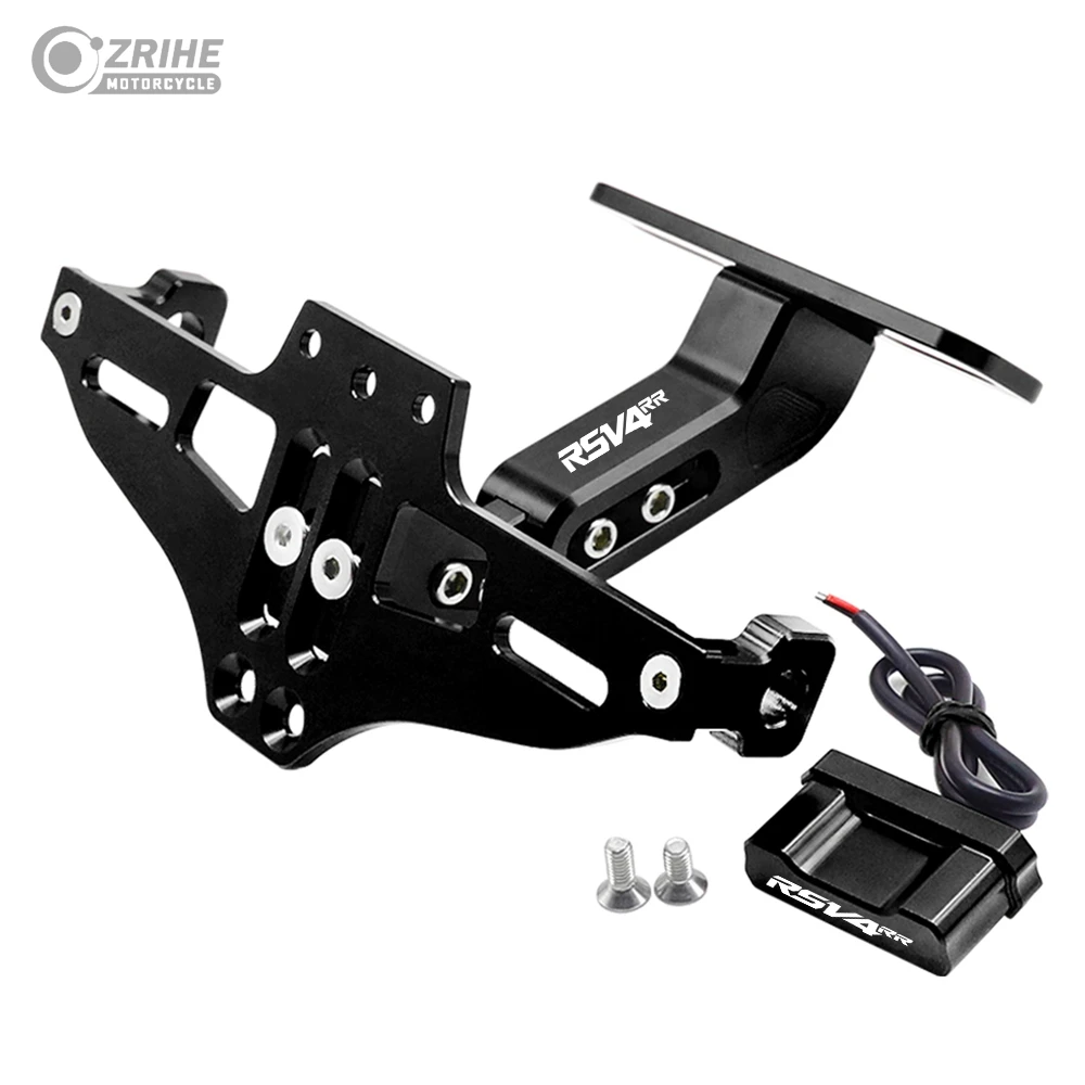For APRILIA Motorcycles RSV4RR 2009-2023 2022 RSV4 RR License Plate Holder Number Plate Frame LED Light Bracket turn signal - Image 10