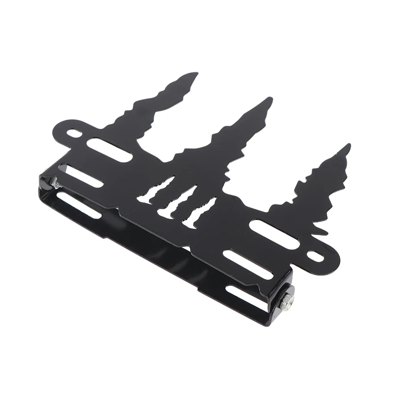 Motorcycle License Plate Holder Motocross Motorcycle Modification Part Electric Vehicle License Plate Holder Frame Movable Plate - Image 8